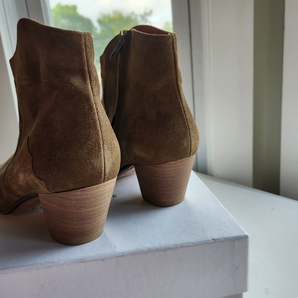Isabel MARANT ÉTOILE Dicker suede cowboy boots size 41 BNWB(box damaged) - Picture 8 of 10